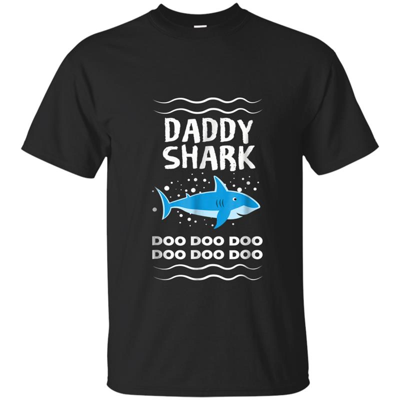 Daddy Shark Doo Doo - Fathers Day T-shirt-mt