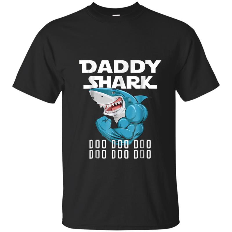 Daddy Shark  Doo Doo Doo - Father's Day Gift Tee T-shirt-mt