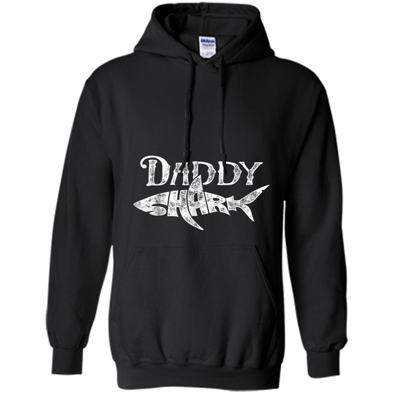 Daddy Shark  Fathers Day Gifts Family Matching Dad Hoodie-mt