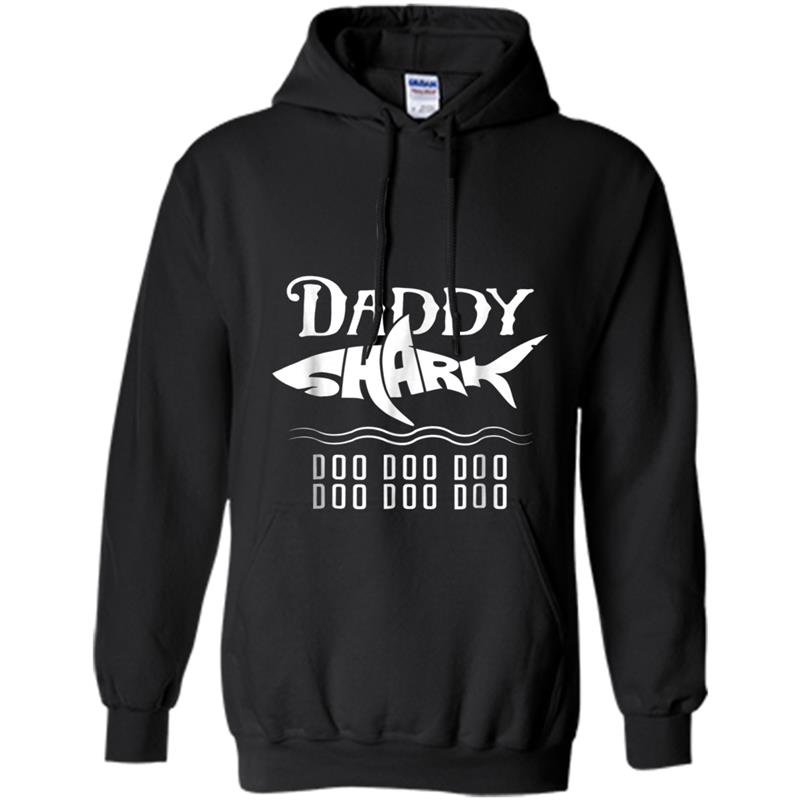 Daddy Shark  Fathers Day Gifts Family Matching Daddy Hoodie-mt