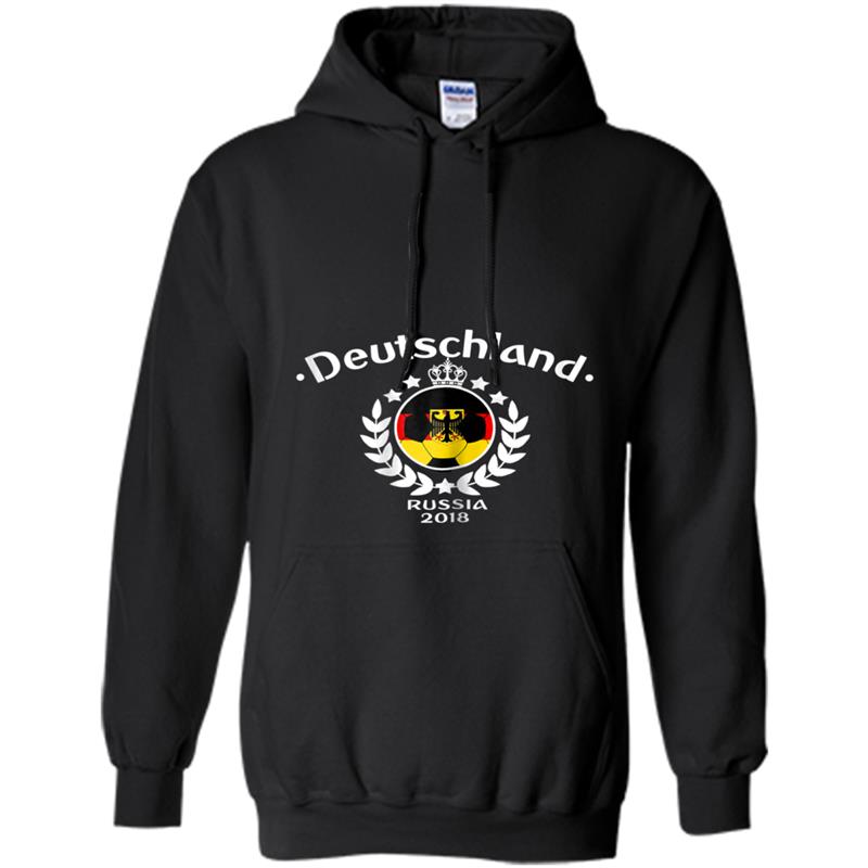 Deutschland Germany Soccer Team Football Russia fan Hoodie-mt