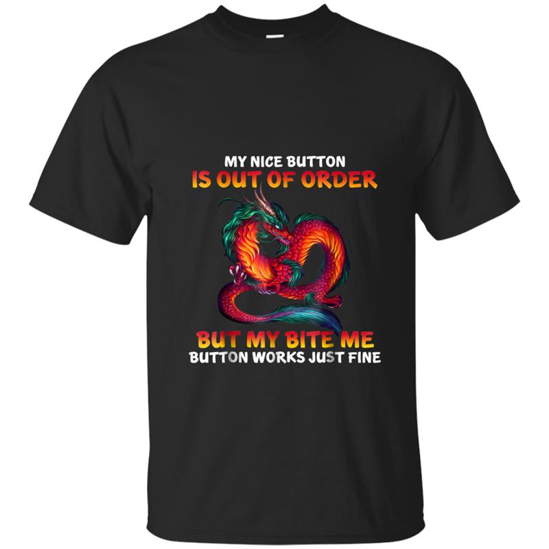 Dragon Button Dragon  For Women Men T-shirt-mt