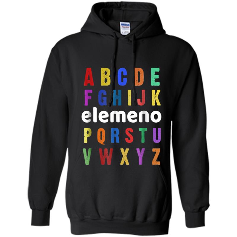 Elemeno Alphabet  Preschool Teacher Funny Tees Hoodie-mt