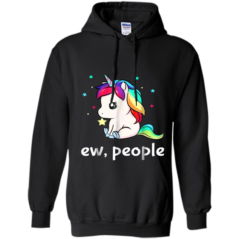 Ew People Unicorn  For Girls Women Hoodie-mt