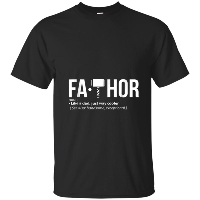 Fa-Thor Fa THOR Gif For Father's day T-shirt-mt