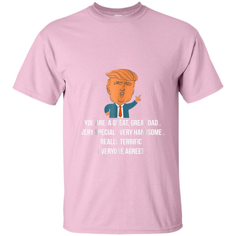 Father's s Day Funny Trump Dad Stepdad T-shirt-mt