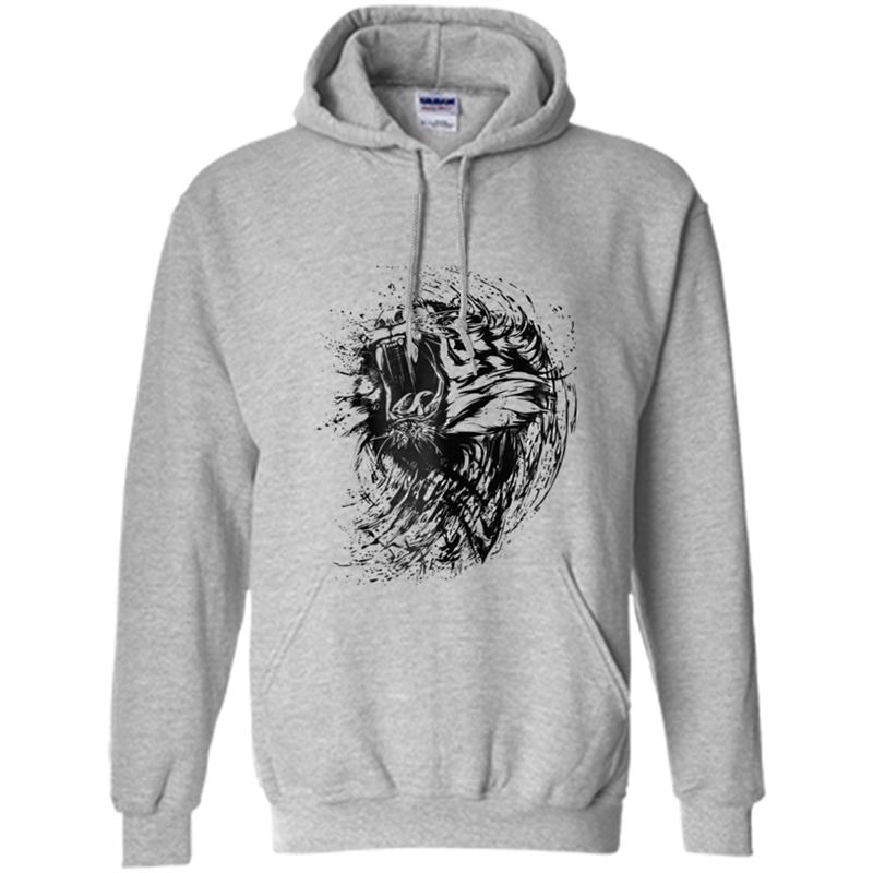 Fierce Tiger  For Men, Women & Children Hoodie-mt