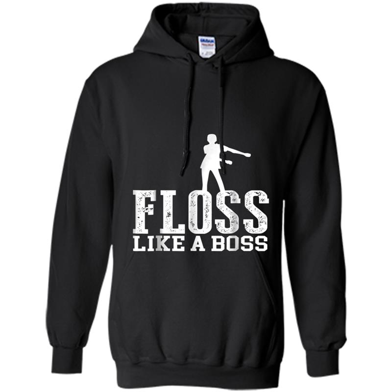 Floss Like A Boss Cool Dance Move Flossing Hoodie-mt