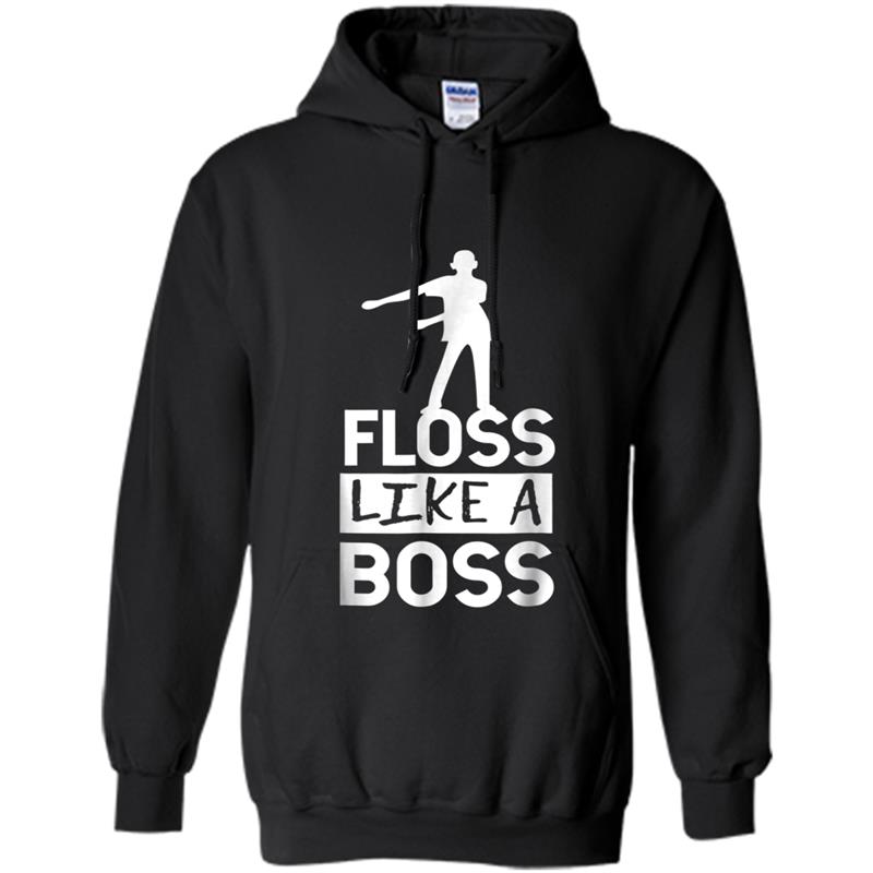 Floss Like A Boss Dancing Flossing Dance Hoodie-mt