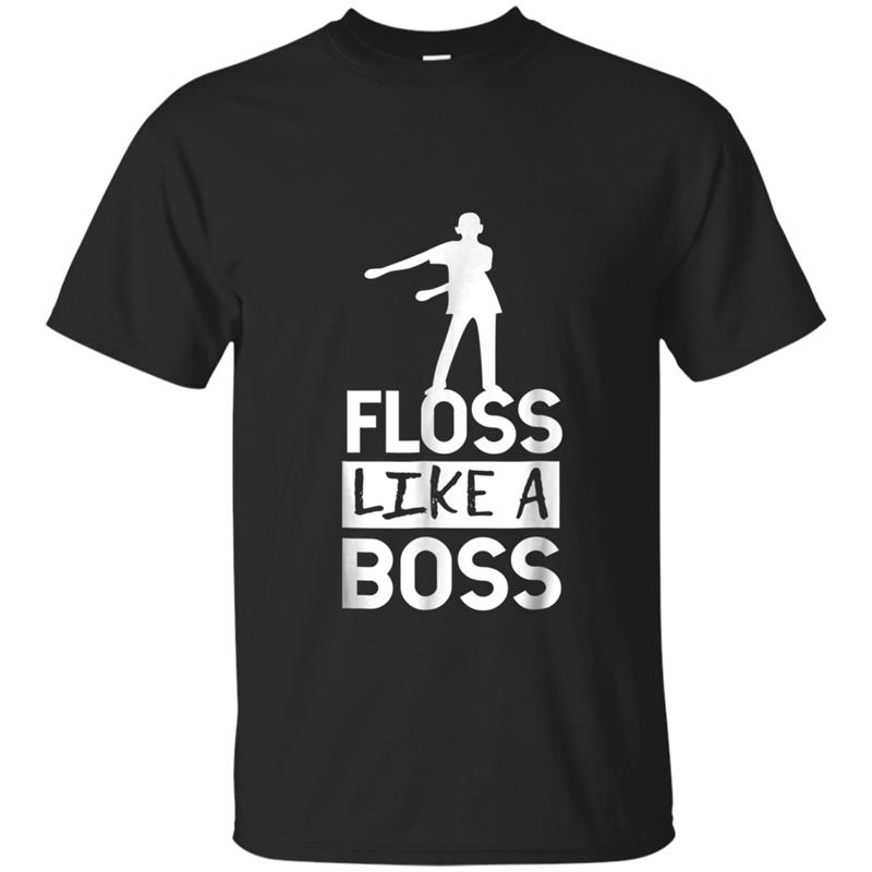 Floss Like A Boss Dancing Flossing Dance T-shirt-mt
