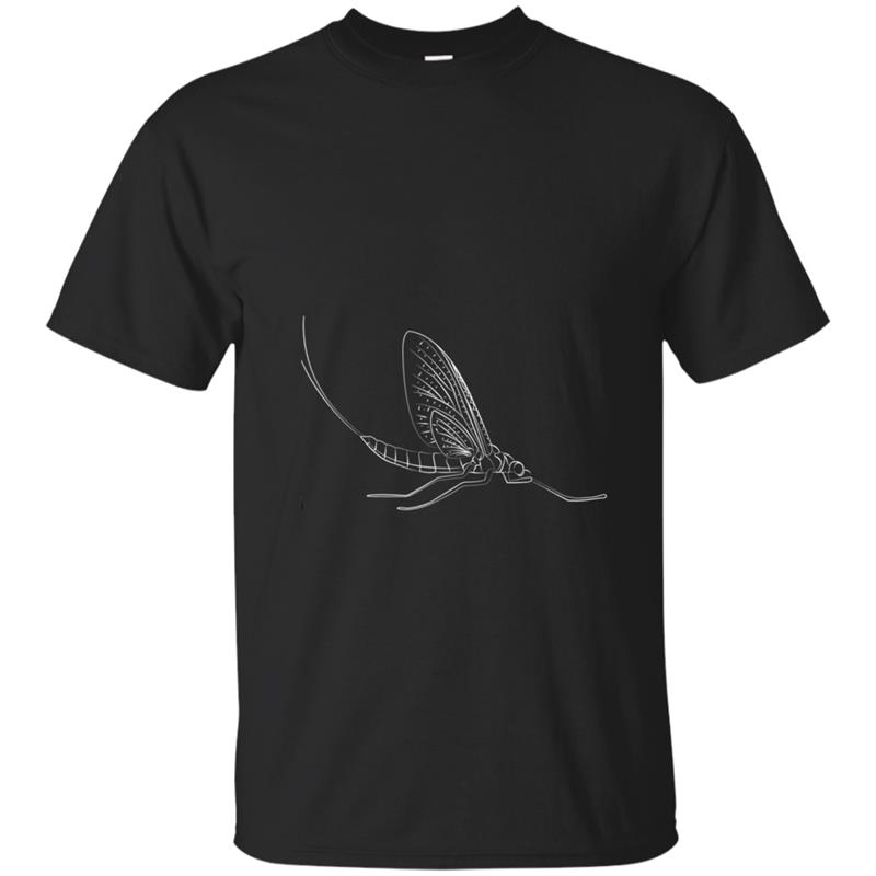 Fly Fishing Gear  Gift May Fly for Men Women Boys T-shirt-mt