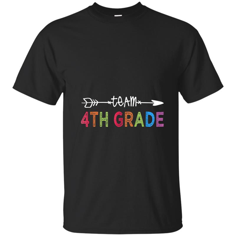 Fourth Grade Teacher Team -Back To School T-shirt-mt