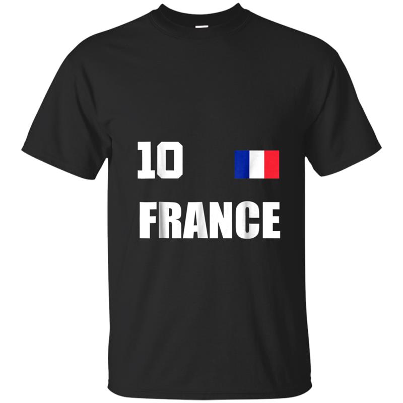 France Football Jersey 10 Kylian Mbappe France Soccer T-shirt-mt ...