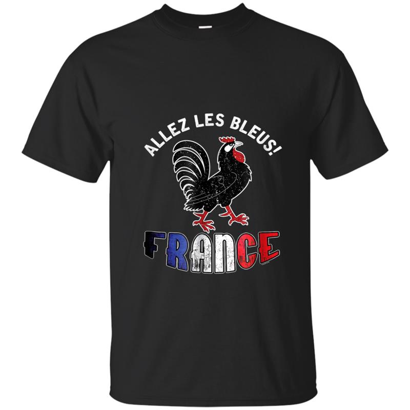 France Soccer Fan Allez Les Bleus Men Women Youth T-shirt-mt