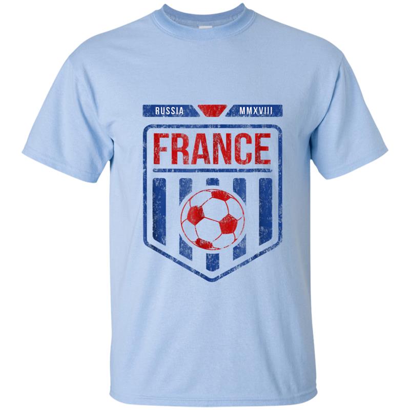 France Soccer Football  for Men and Women T-shirt-mt