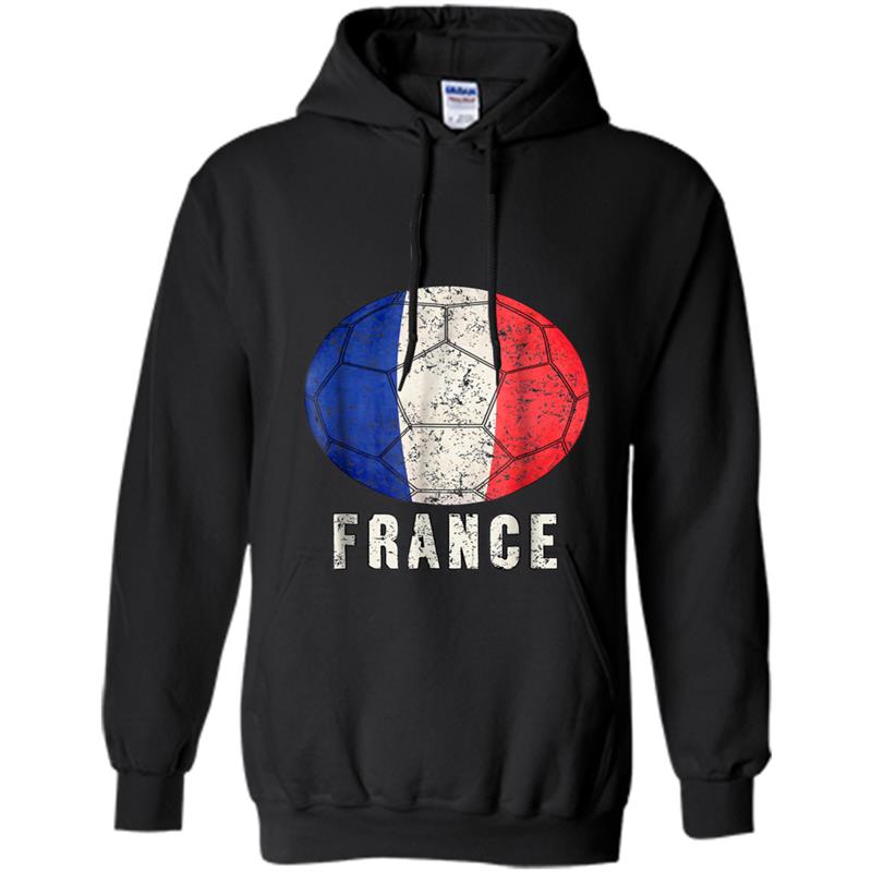 France Soccer  Football Team  Fan Tee Hoodie-mt