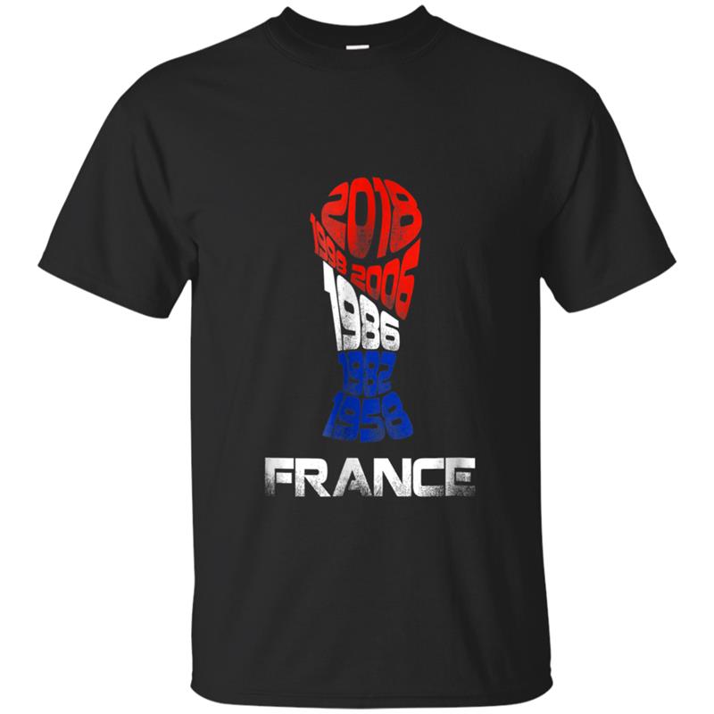 France Soccer  France Football Jersey Style T-shirt-mt