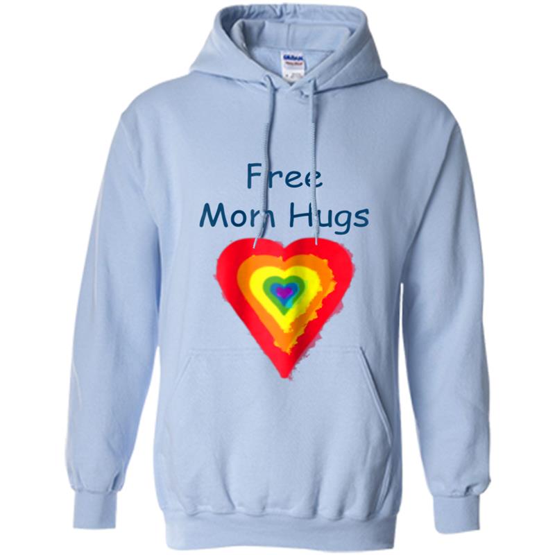 Free Mom Hugs Gay Pride Support Hoodie-mt