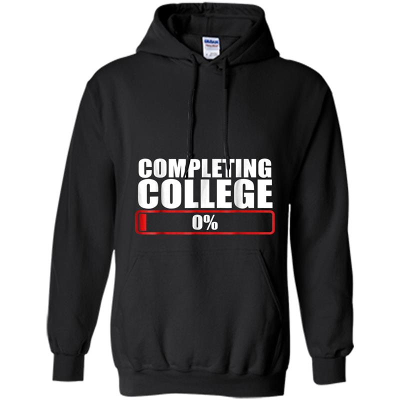 Funny Completing College  Students Gift Hoodie-mt