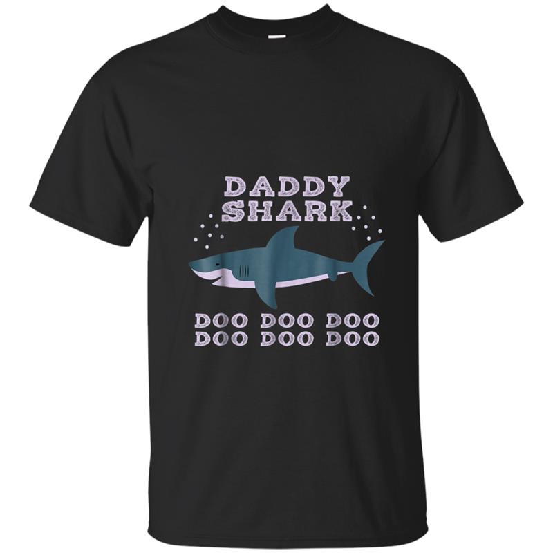 Funny Daddy Shark Doo Doo Doo T-shirt-mt