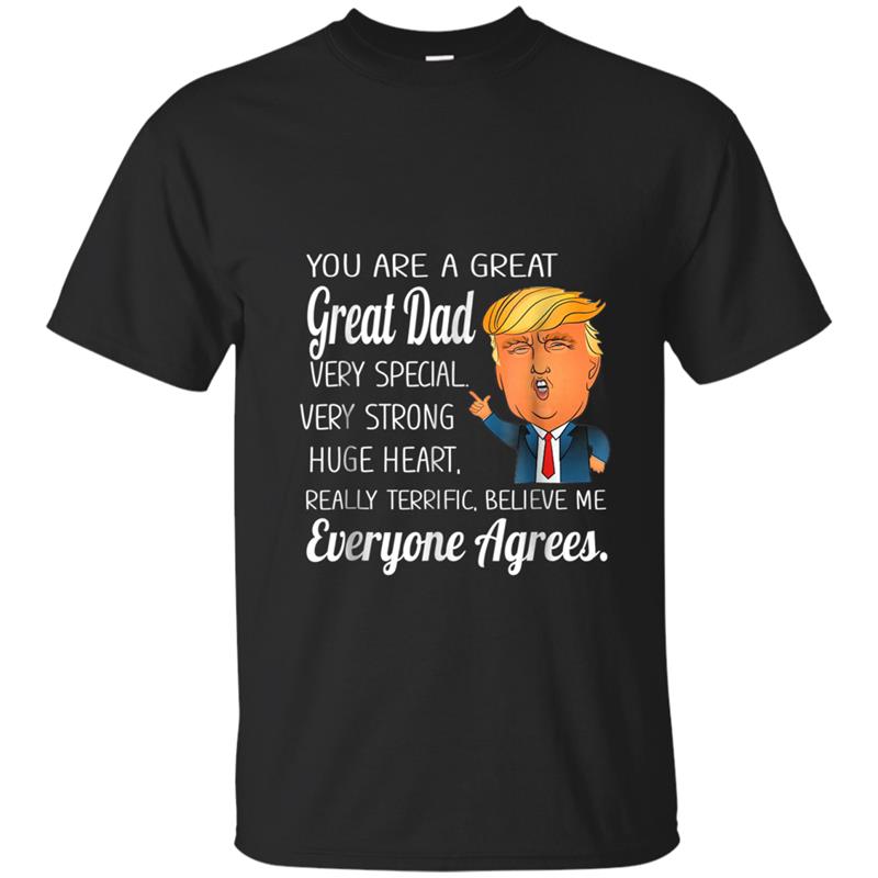 Funny Donald Trump Dad Gift Father's Day T-shirt-mt