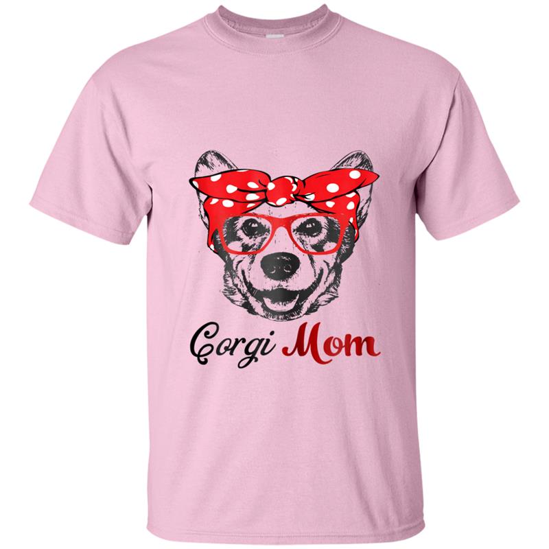 Funny Hanging With Corgi Mom  For Women T-shirt-mt