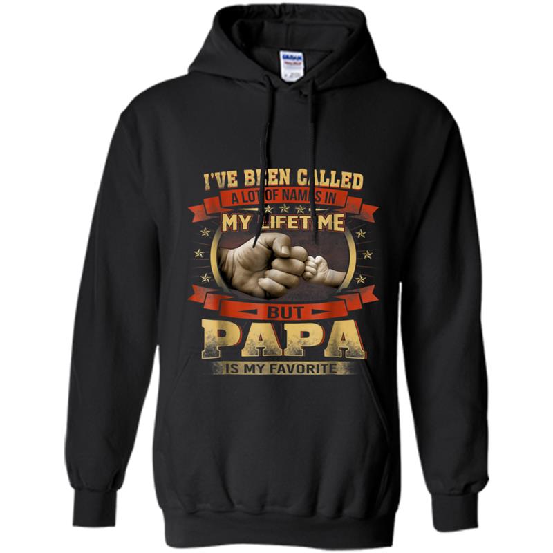 Funny I ve Been Called A Lot Of Names But Papa My Favorite Hoodie-mt