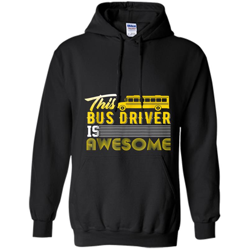 Funny School Bus Driver  Gift Men Women School Kids Hoodie-mt