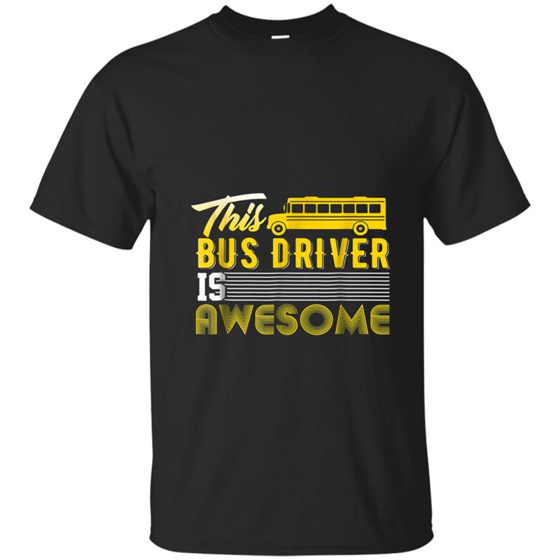 Funny School Bus Driver  Gift Men Women School Kids T-shirt-mt