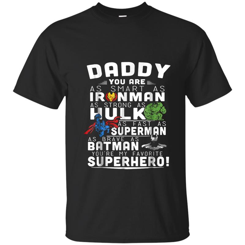 Funny  for Dad, the Superhero. Best Gift for Father T-shirt-mt