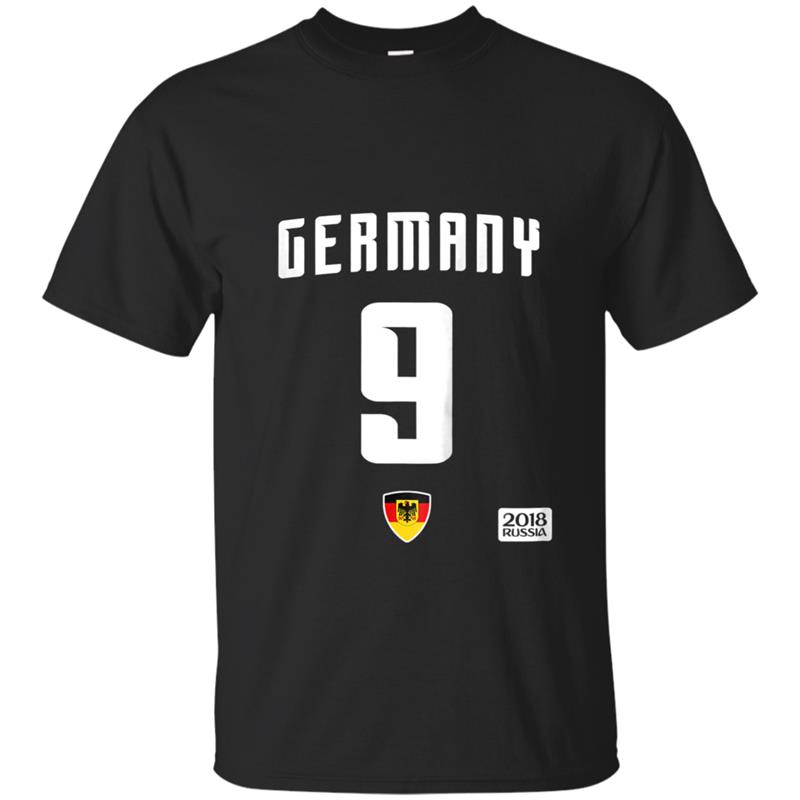 Germany 9 Soccer Jersey Style  Black Fussball 2018 T-shirt-mt