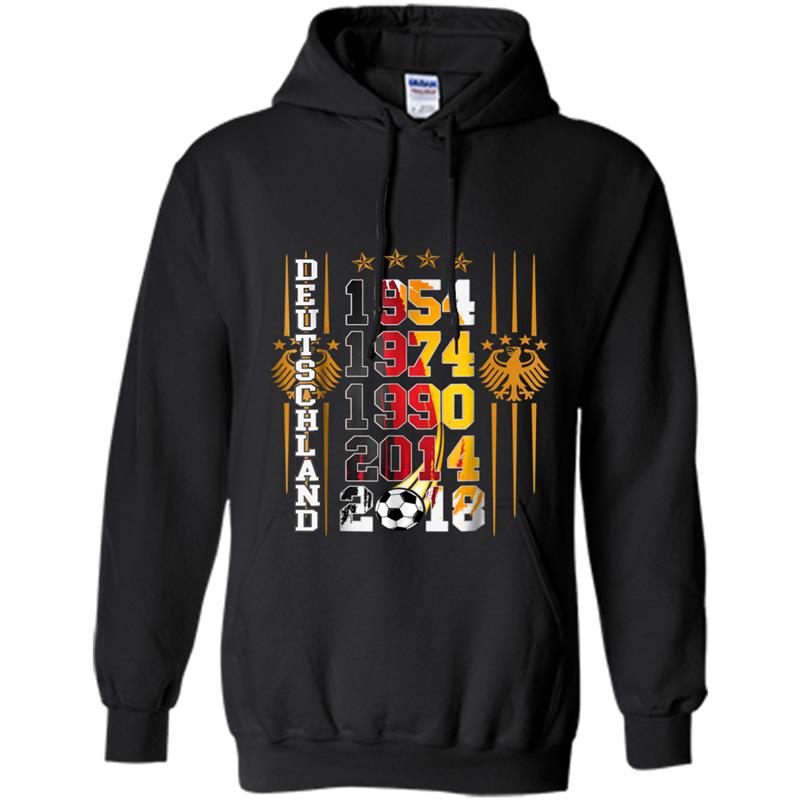 Germany Soccer  with Football Championship Years Hoodie-mt