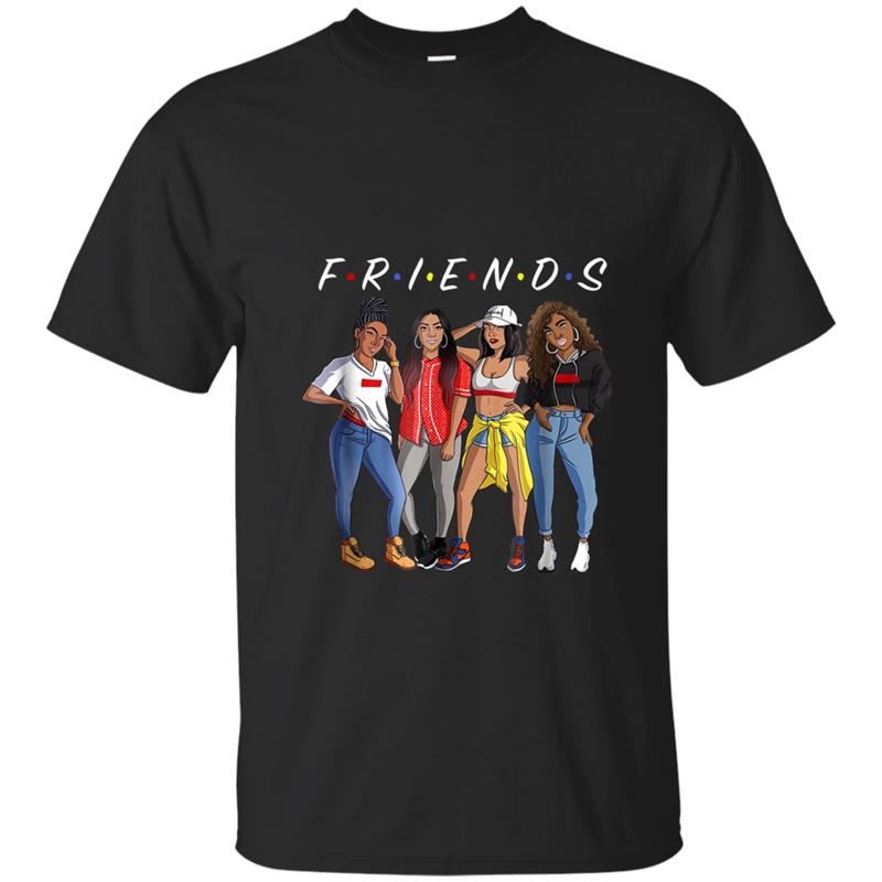 Girls Friends Natural Hair T-shirt-mt