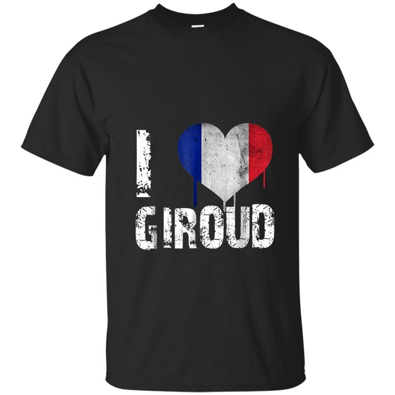 Giroud Vintage France Soccer Jersey Flag T-shirt-mt