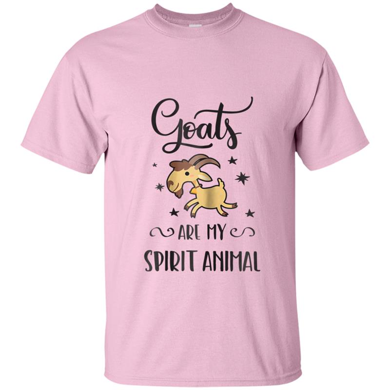 Goat Lover  Gifts Goats Are My Spirit Animal T-shirt-mt