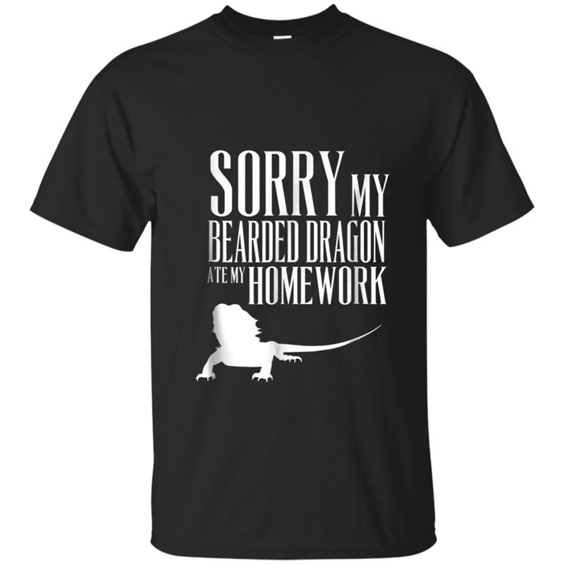 GOOD  - MY BEARDED DRAGON ATE MY HOMEWORK T-shirt-mt