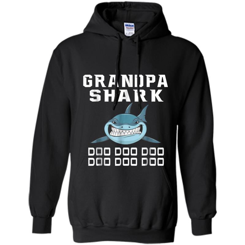 Grandpa Shark Doo Doo Doo  For Men Hoodie-mt