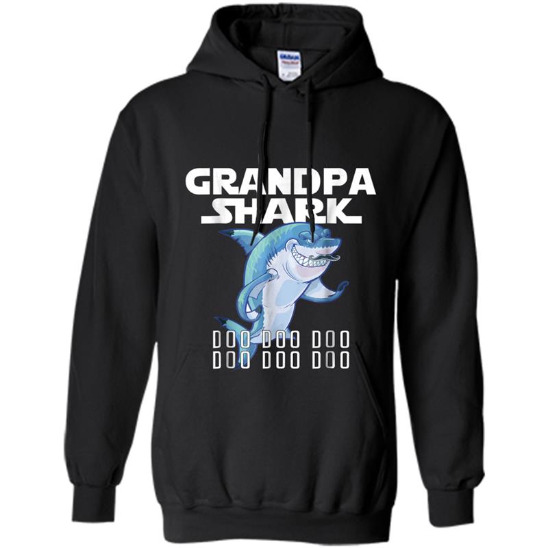Grandpa Shark  Doo Doo Doo - Father's Day Gift Tee Hoodie-mt