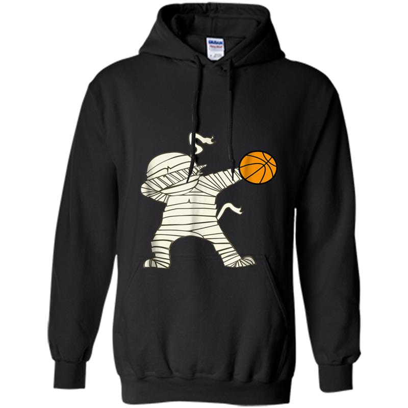 Halloween Basketball Mummy Kid's Halloween Costume Hoodie-mt