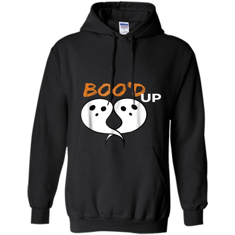 Halloween Ghost Boo'd Up Boo Hoodie-mt