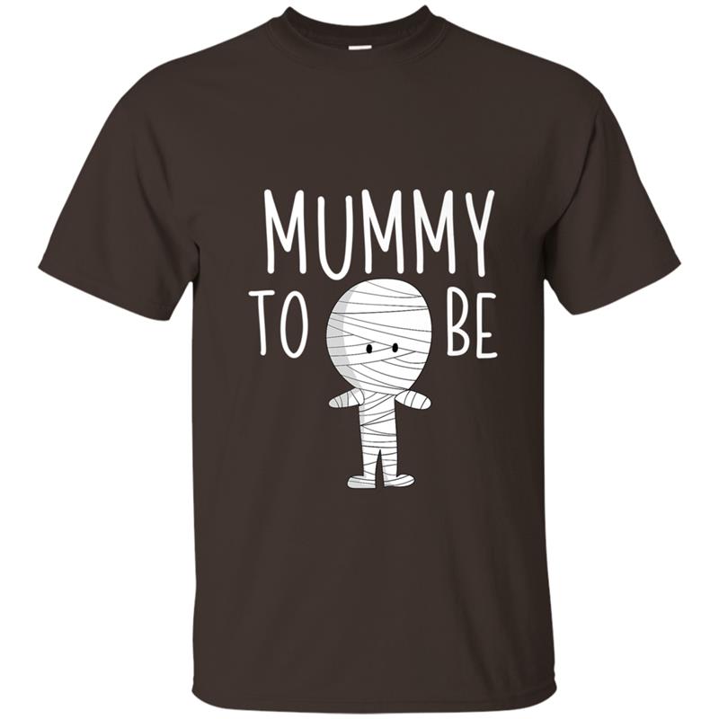 Halloween Pregnancy Reveal Announcement  Mummy to Be T-shirt-mt