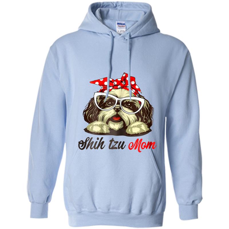 Hanging With Shih Tzu Mom Hoodie-mt