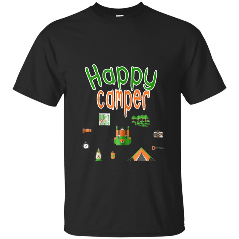 Happy Camper - Camping  for Men, Women, and youth T-shirt-mt