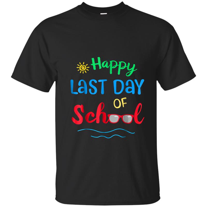 Happy Last Day Of School  For Students Teachers T-shirt-mt