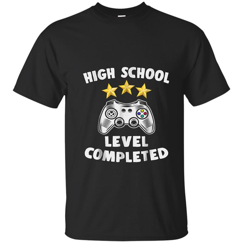 High School Graduation  Funny Video Gamer T-shirt-mt