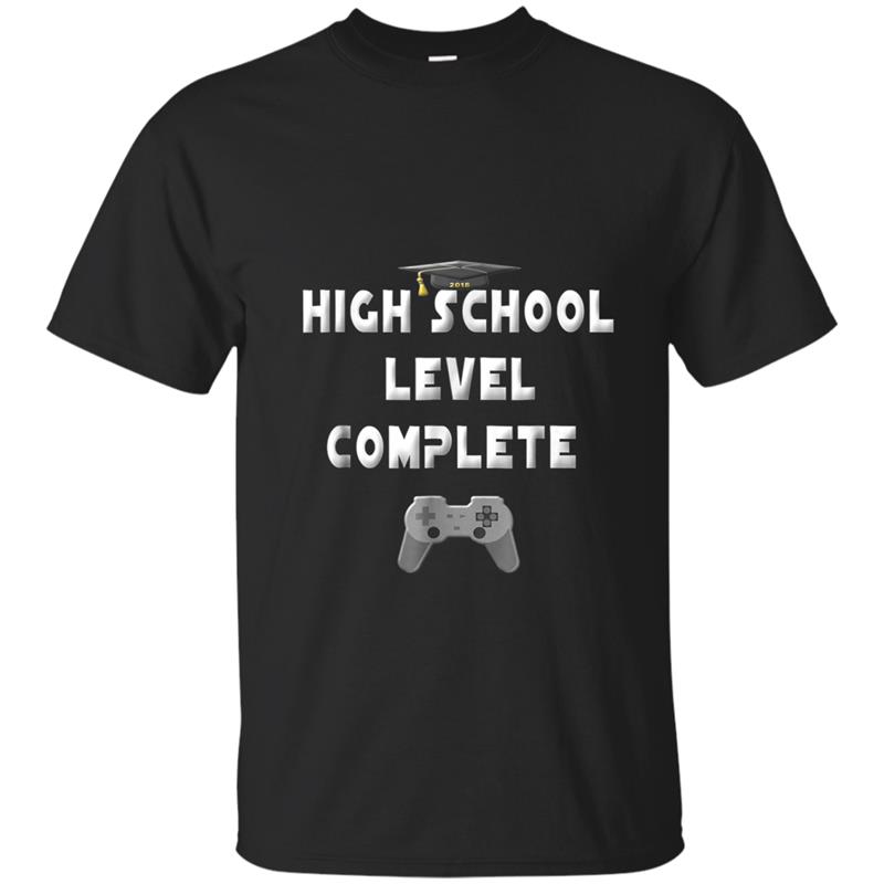 High School Graduation  Video Gamer Graduation Gifts T-shirt-mt