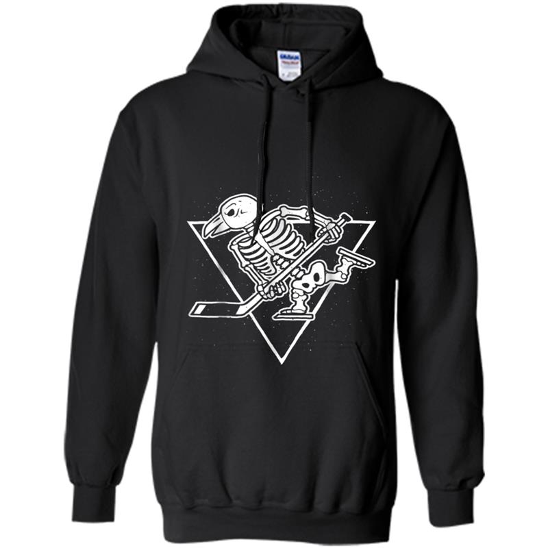 Hockey Penguin Skeleton  for Men Women Kids Hoodie-mt