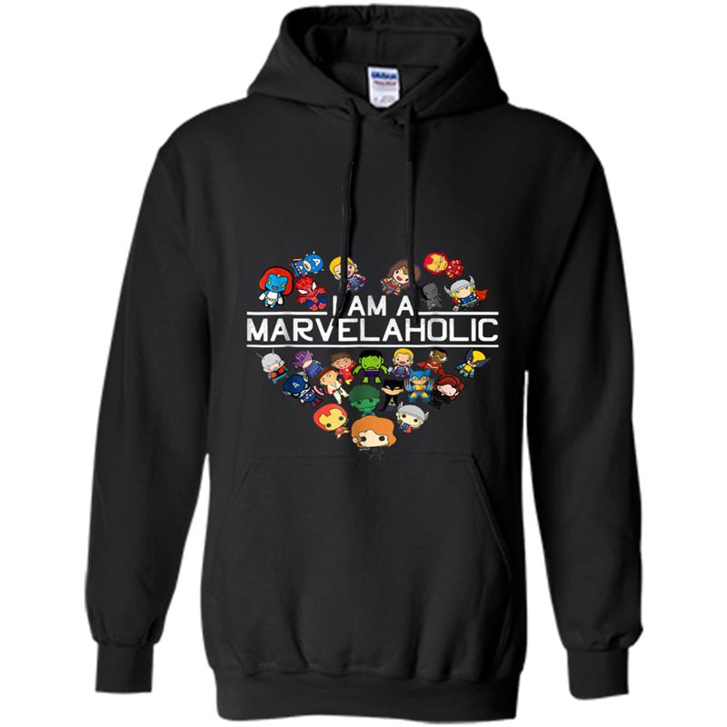 I Am A Marvelaholic  Funny Gift Film Lover Hoodie-mt