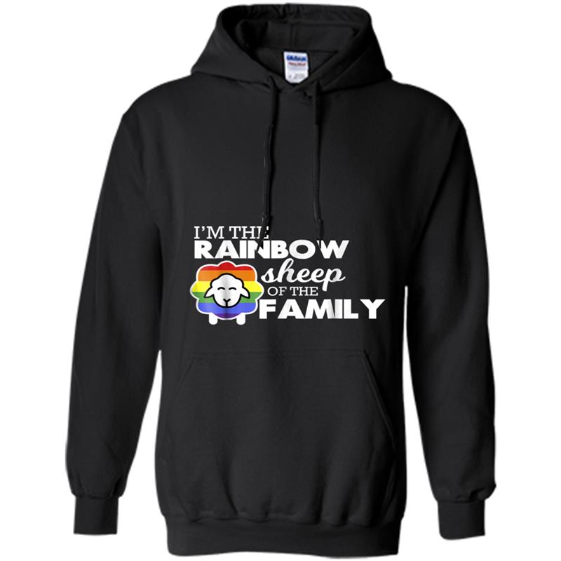 I Am The Rainbow Sheep Of The Family  LGBT Tee Hoodie-mt