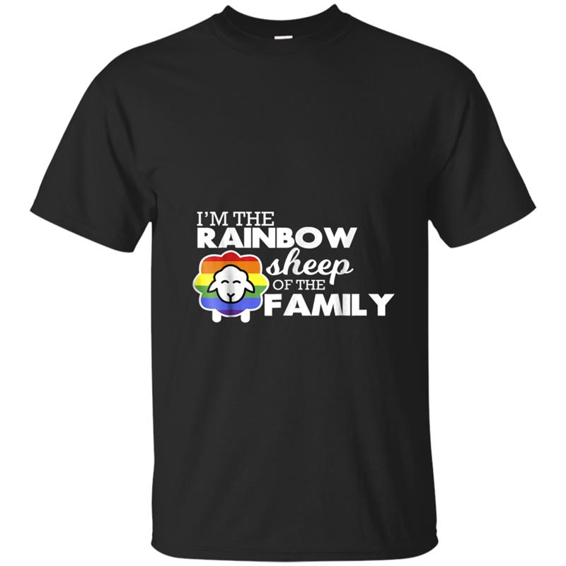 I Am The Rainbow Sheep Of The Family  LGBT Tee T-shirt-mt